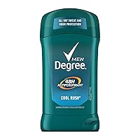 Degree Men Original Protection Antiperspirant Deodorant, Cool Rush, 2.7 Ounce (Pack of 4)