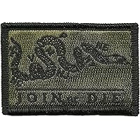 Join Or Die Tactical Patch - Olive Drab by Gadsden and Culpeper