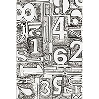 Sizzix Sizzx 3-D Texture Fades Embossing Folder Numbered by Tim Holtz | 665753 | Chapter 3 2022, Multicolor