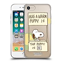 Head Case Designs Officially Licensed Peanuts Warm Snoopy Hug Soft Gel Case Compatible with Apple iPhone 7/8 / SE 2020 & 2022