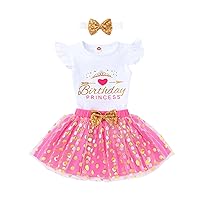 Toddler Kids Baby Girls Birthday Princess Outfits Dress Tutu Skirt Set