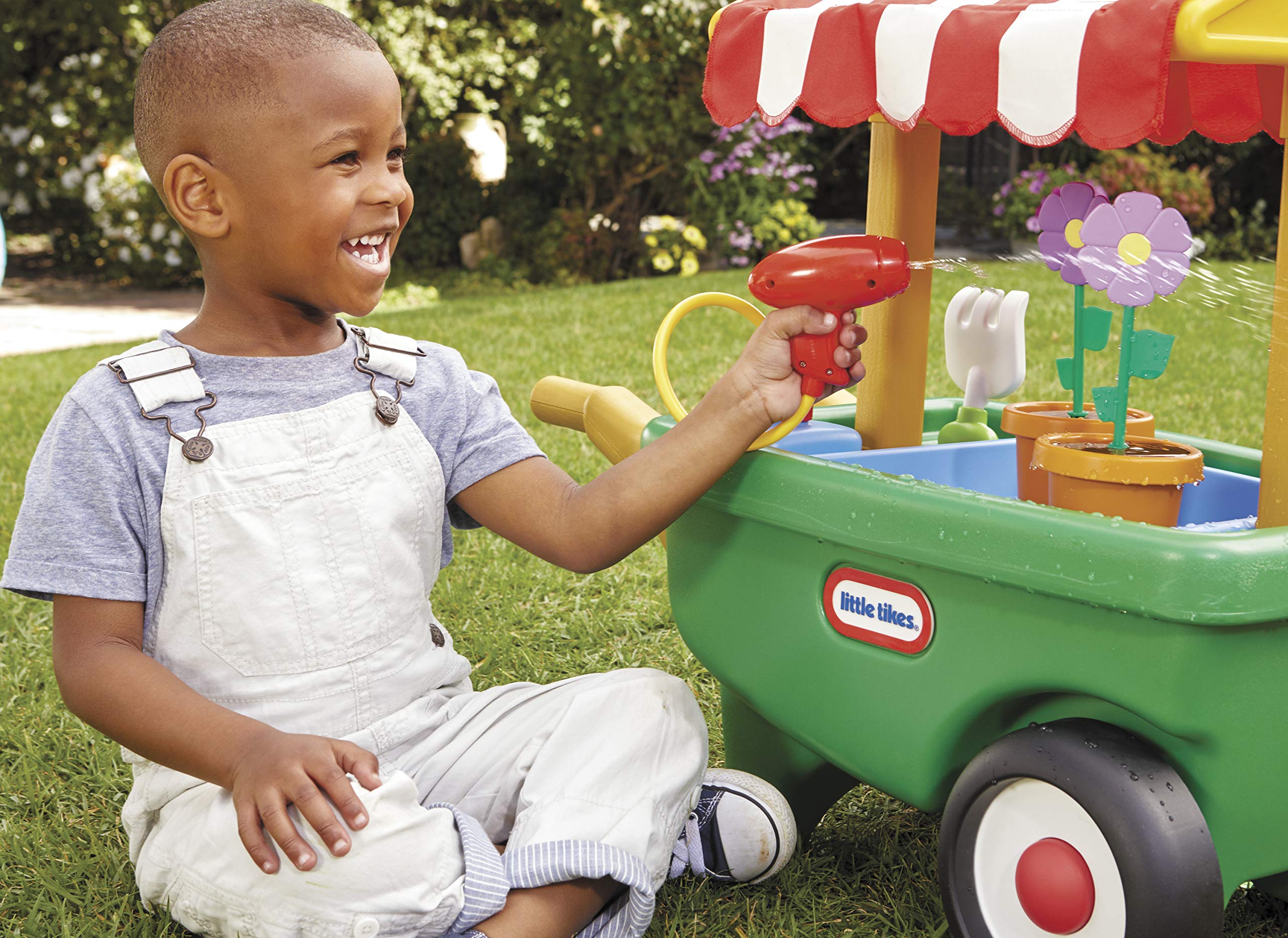 Little Tikes 2-in-1 Garden Cart and Wheelbarrow