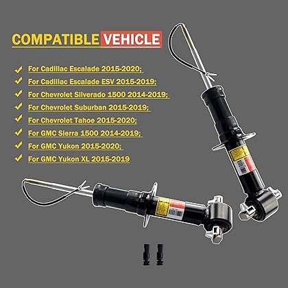 Eshare 84176631 580-1108 23312167 Pair Front Struts Shock Absorber w/Magnetic Control for Chevrolet Tahoe Suburban Silverado 1500 Cadillac Escalade(ESV) GMC Sierra 1500 Yukon(XL) 2015-2020