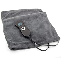 DMI Digital Ultra Soft Heating Pad with Fully Customizable Heat Setting and Moist Heat Insert, Programmable Timer, FSA & HSA Eligible