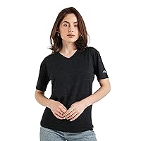 Merino Wool Shirt Women - 100% Merino Wool Base Layer Women Short Sleeve Tee