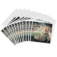Greeting Cards - Birth of Venus by Sandro Botticelli - 12 Pack - BLN Italian Renaissance Fine Art Collection