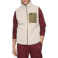 BASS OUTDOOR Men's Coastal Sherpa Vest with Chest Pocket