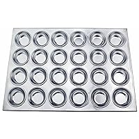 New Star Foodservice 535511 Commercial Grade Aluminum 24-Cup Muffin Pan