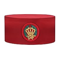 Order of The Amaranth Crown Cap - Red Silk