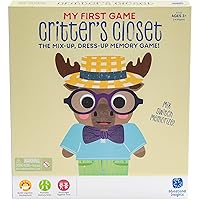 Educational Insights My First Game: Critter’s Closet, First Memory Game, Toddler Toys, Ages 3+