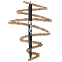 TattooStudio Waterproof Eyebrow Pencil, Sharpenable, Longwear, Long Lasting Eyebrow Pencil, Defined Brows, Pigment Brow Pencil, Light Blonde, 1 Count