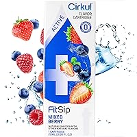 Cirkul Flavors Cartridges Mixed Berry (1 Refill) for Cirkul Water Bottle - Flavored Water for Hydration - Water Enhancer with Zero Sugar & Zero Calories Water Flavor