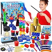Heyzeibo Magic Kit - Upgarde Magic Set with Magic Wand, Magic Tricks Bag, Step-by-Step Instruction and More Magic Props for Kids, Beginners, Adult