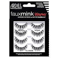 False Lashes Faux Mink Wispies Multipack, 1 pk x 4 pairs