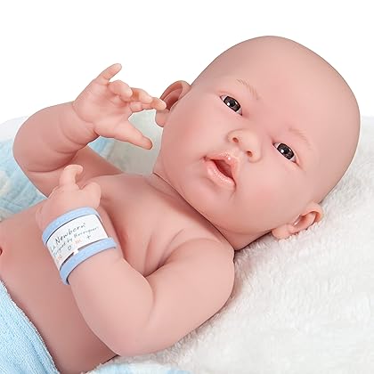 JC Toys La Newborn All-Vinyl-Anatomically Correct Real Boy 15