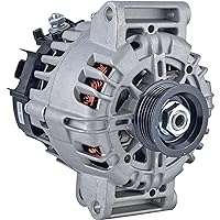 DB Electrical 400-40144 Alternator Compatible With/Replacement for 130Amp CW Rotation 12V 2.4L L4 2012-2014 Buick Regal, 2010-2014 Chevrolet Equinox, and GMC Terrain 2010-2014