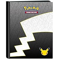 Ultra Pro: Pokemon 25th Celebration 9- Pock Binder, Holds up to 360 Cards, Made with Archival-Safe Polypropylene Materials, Keeps Contents Secure, For Ages 10 and up