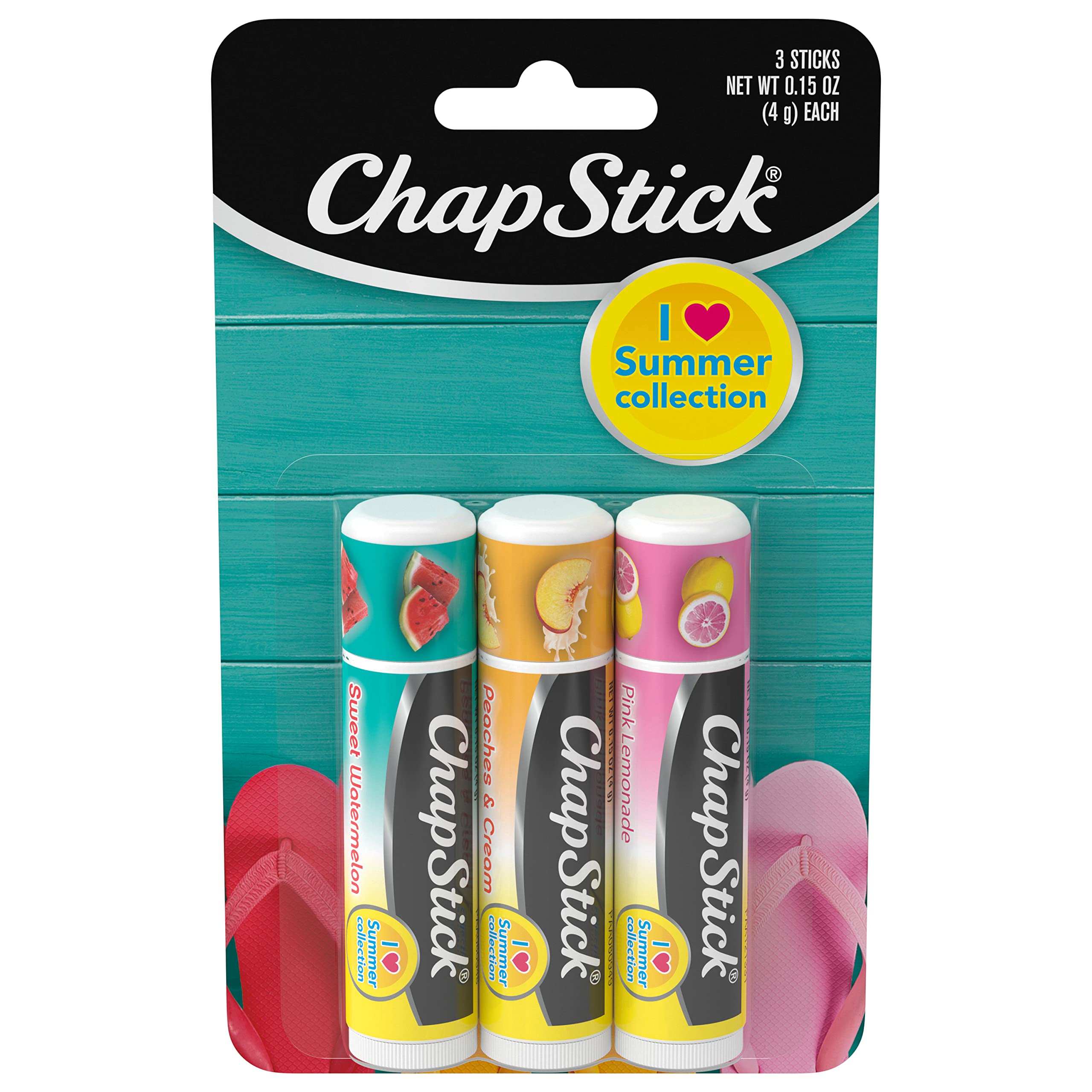Chapstick Lip Tube (Pack of 3)