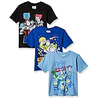Disney Boys' Toy Story 3-Pack T-Shirt