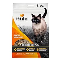 Nulo Freestyle Freeze-Dried Raw, Ultra-Rich Grain-Free Dry Cat Food for All Breeds and Life Stages with BC30 Probiotic for Digestive and Immune Health