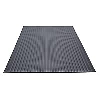 Guardian Floor Protection 24031202 Air Step Anti-Fatigue Floor Mat, Vinyl, Black, Reduces fatigue and discomfort, 3' Length, 12' Width