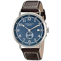 Hamilton Men's HML-H78455543 Khaki Analog Display Swiss Automatic Blue Watch