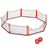 GoSports Gagagon Portable Gaga Ball Pit for Indoor or Outdoor Games; Choose from 10 ft, 15 ft, or 20 ft