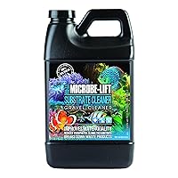 MICROBE-LIFT Professional Gravel & Substrate Cleaner for Freshwater and Saltwater Tanks, 64 Ounces