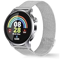 Smart Watch for Men Women with Phone Call,3 Watchbands, Fitness Tracker Smartwatch for Android iOS Phones, Heart Rate Sleep Monitor Pedometer Music Player Reminders and More