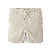 Gymboree Baby Boys' and Toddler Linen Chino Shorts