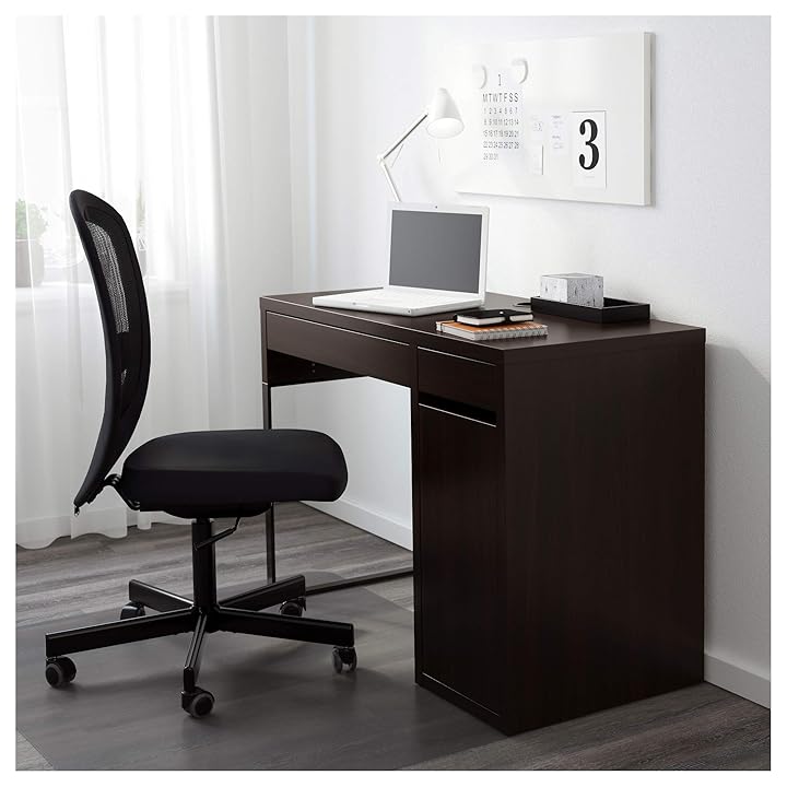 Mua IKEA Micke Desk, Black-Brown trên Amazon Mỹ chính hãng 2023 | Fado