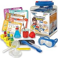 Dr. STEM Toys - Kids First Chemistry Set Science Kit | 29 Lab Elements Includes 10 Easy Experiments | Safe and Non-Toxic Ideas for Kids | Stem Experiments, Learning & Educational Toys