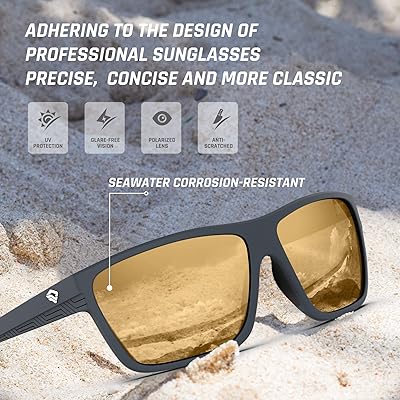 Mua TOREGE Polarized Sports Sunglasses for Men Women Fishing Boating Beach  Mountaineering Golf trên  Mỹ chính hãng 2024 | Giaonhan247
