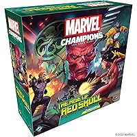 Marvel Champions The Card Game The Rise of Red Skull CAMPAIGN EXPANSION - Strategy Game, Cooperative Game for Kids and Adults, Ages 14+, 1-4 Players, 45-90 Min Playtime, Made by Fantasy Flight Games