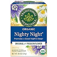 Tea, Organic Nighty Night, Relax & Get a Good Night's Sleep, 16 Tea Bags (Packaging May Vary)