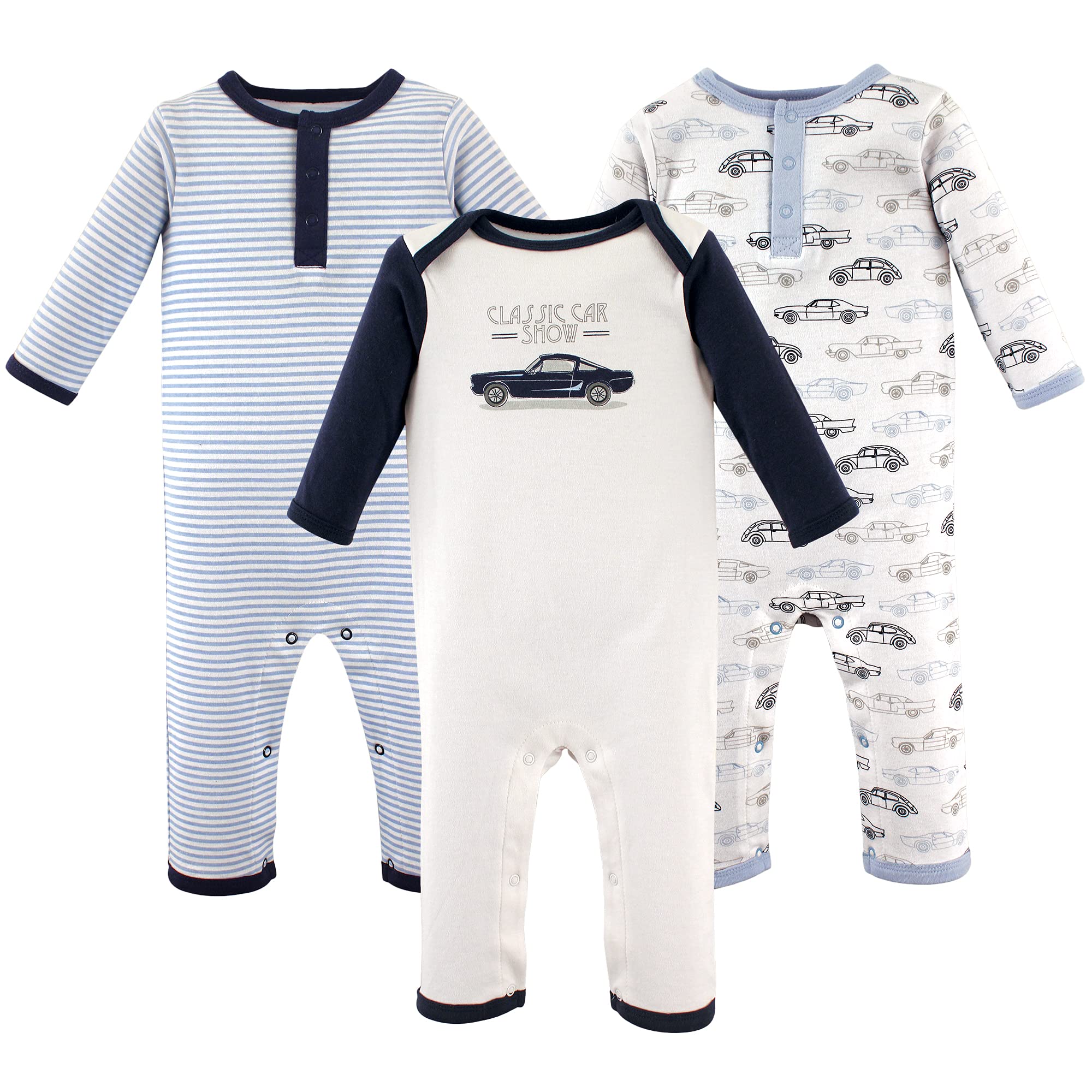 Hudson Baby unisex-child Cotton Coveralls