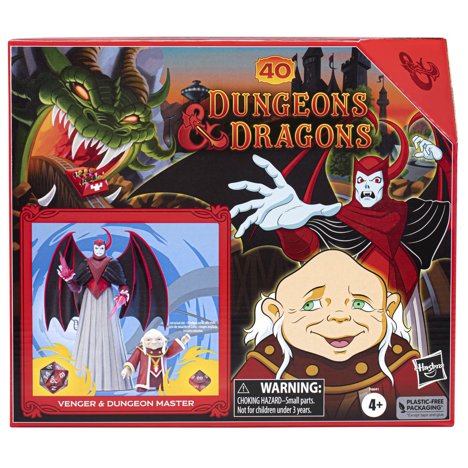 Dungeons & Dragons Cartoon Classics Scale Dungeon Master & Venger