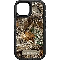 OtterBox iPhone 14 & iPhone 13 (Only) - Defender Series Case - Realtree Edge (Black/Realtree Edge Graphic) - Rugged & Durable - with Port Protection - Case Only - Non-Retail Packaging