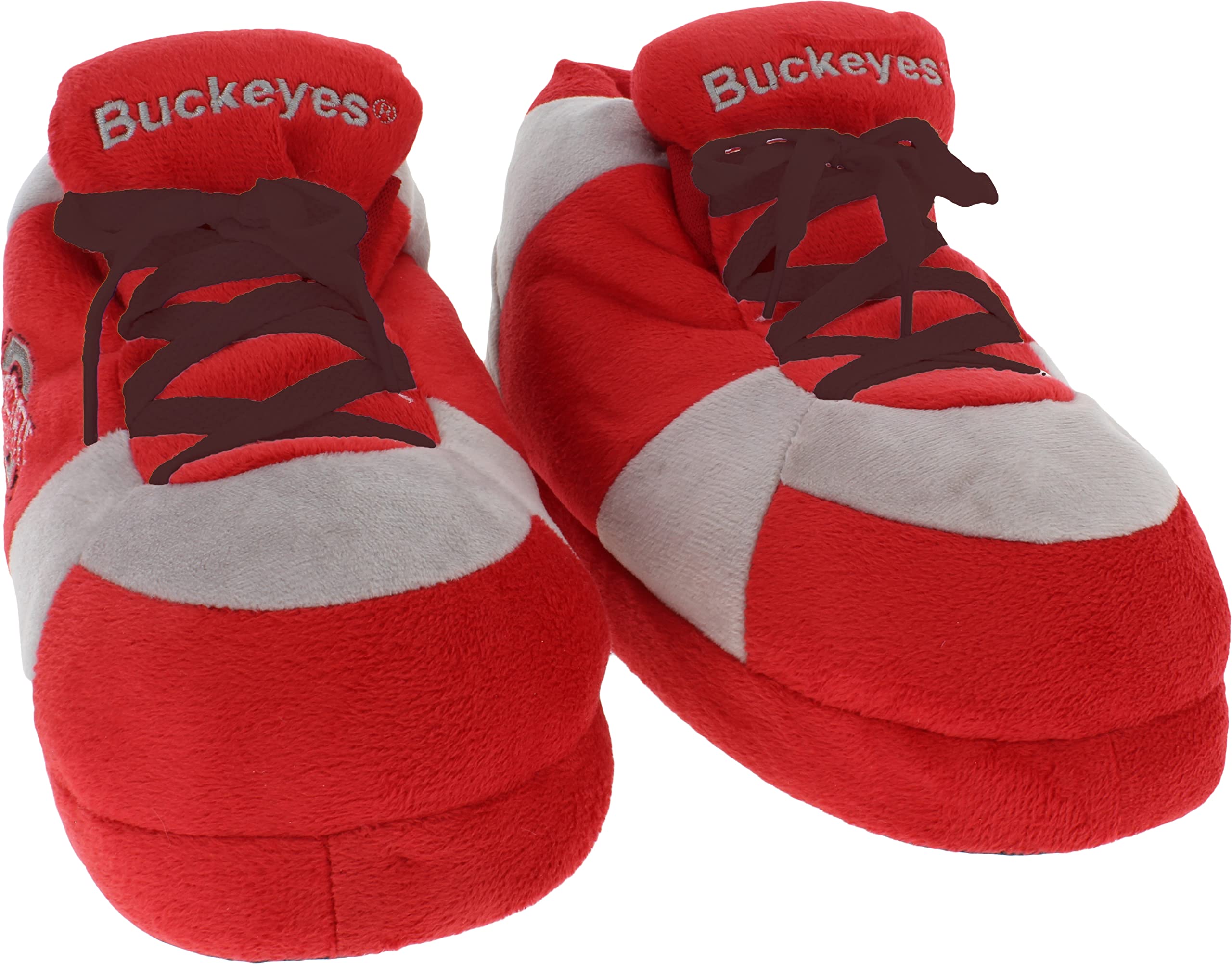 Comfy Feet Unisex Sneaker Slipper, Ohio State Buckeyes, 12-14 US Men