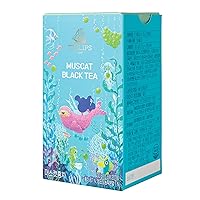 Ssanggye TICLIPS Muscat Black Tea 1.5g x 20TB Premium Blended Tea Delicate Taste Shine Muscat Green Grape Fruit Herb Blend Sweet Harmony Scent Aroma Flavor Herbal Delicacy Easy to Carry & Open Tea Bag Daily Drink and Gift Made in Korea