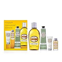 Almond Greatest Hits: Softening Bath & Body Kit, Almond Shower Oil, Almond Hand Cream, Almond Milk Concentrate, Supple Skin Oil, Gift Set