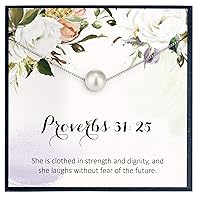 Proverbs 31 25 Jewelry Gifts for Support Gifts Religious Gifts for Breast Cancer Gifts for Pastor's Wife Gifts for Cancer Patient Gifts for Chemo Gift