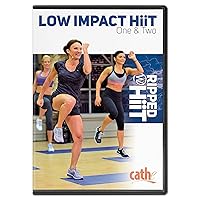 Cathe Friedrich Ripped with Hiit Low Impact HiiT Cardio Workout DVD - Use for Cardio, Low Impact HIIT Workout Training, Aerobic Conditioning, and Joint Friendly Exercise Cathe Friedrich Ripped with Hiit Low Impact HiiT Cardio Workout DVD - Use for Cardio, Low Impact HIIT Workout Training, Aerobic Conditioning, and Joint Friendly Exercise DVD