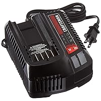 CRAFTSMAN V20 Battery Charger, LED Charging Indicator, Compatible with all CRAFTSMAN V20 Power Tool and Outdoor Tool Batteries (CMCB104)