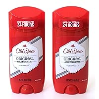 Old Spice Deodorant 3 Ounce Original Solid (88ml) (2 Pack)