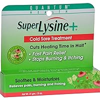 Quantum SuperLysine Plus Cold Sore Treatment - 0.75 oz