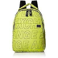 Armani Exchange Men's Camouflage AX Backpack, Limeade/Limeade, ONE Size