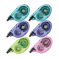 Mono Original Correction Tape, Assortedt RetroColor Applicators, 0.17