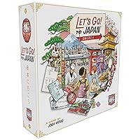 AEG: Let's Go! to Japan - Strategy Card Game, Plan & Experience Your Dream Vacation, Storytelling & Travel Game, Solo Or Comp, Ages 10+, 1-4 Players