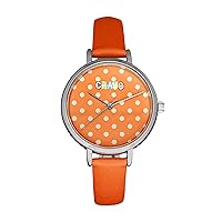 Dot Quartz Orange Dial Unisex Watch CRACR5901